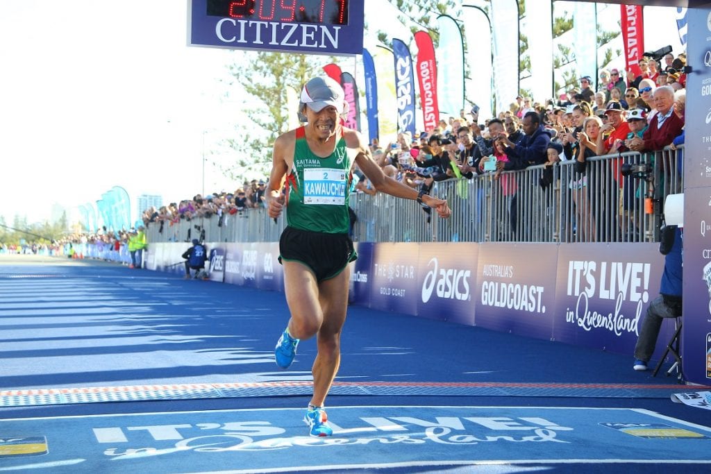 2017 Gold Coast Airport Marathon third placegetter Yuki Kawauchi will represent Japan in the marathon at the IAAF World Championships